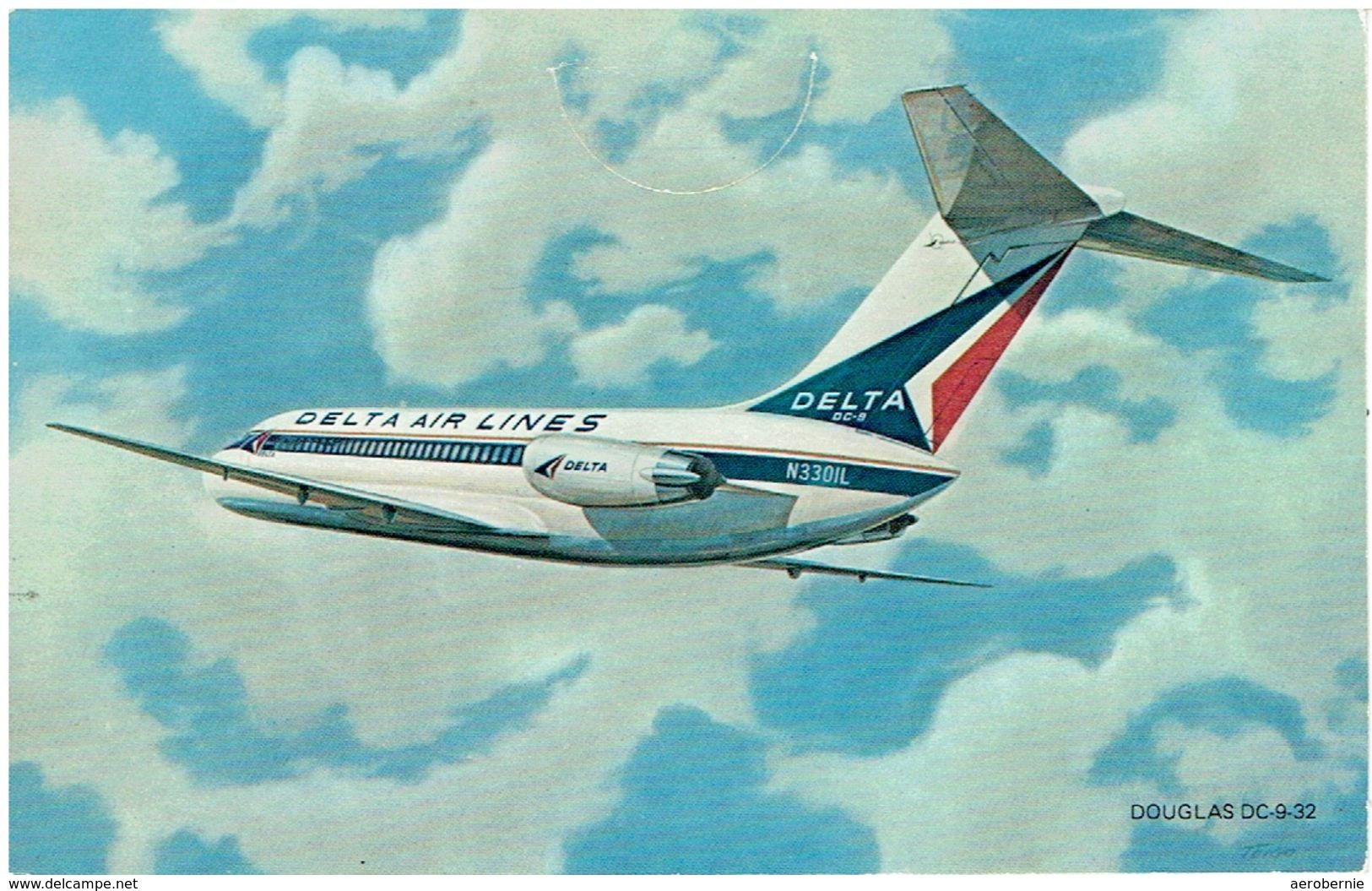 DELTA AIRLINES - Douglas DC-9-32 (airline Issue) - 1946-....: Moderne