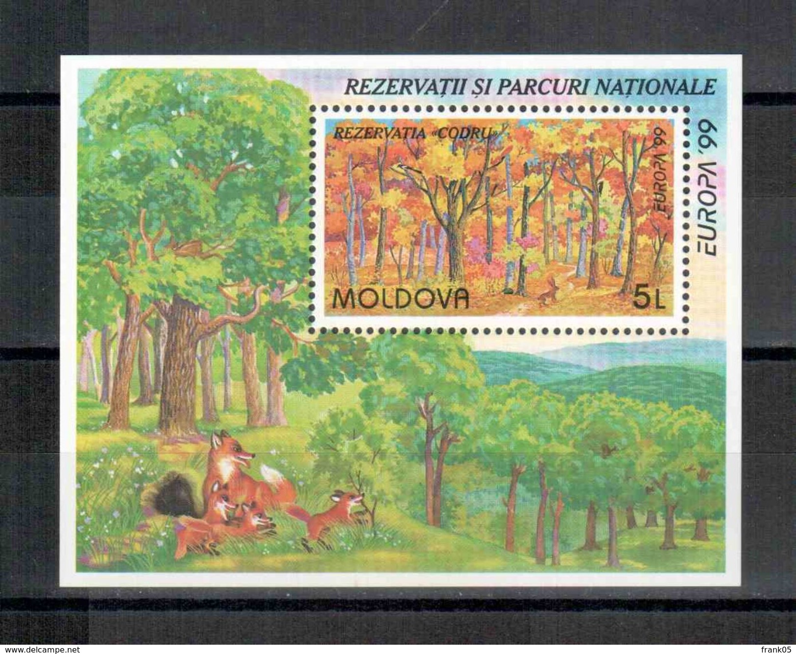 Moldawien / Moldova / Moldavie 1999 Block / Ms EUROPA ** - 1999