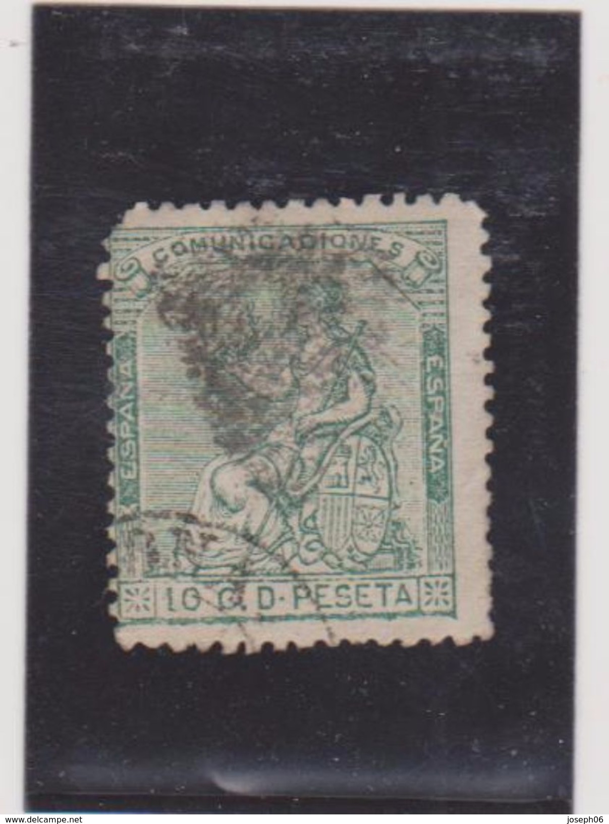 ESPAGNE   1873  Y.T. N° 132  Oblitéré - Used Stamps