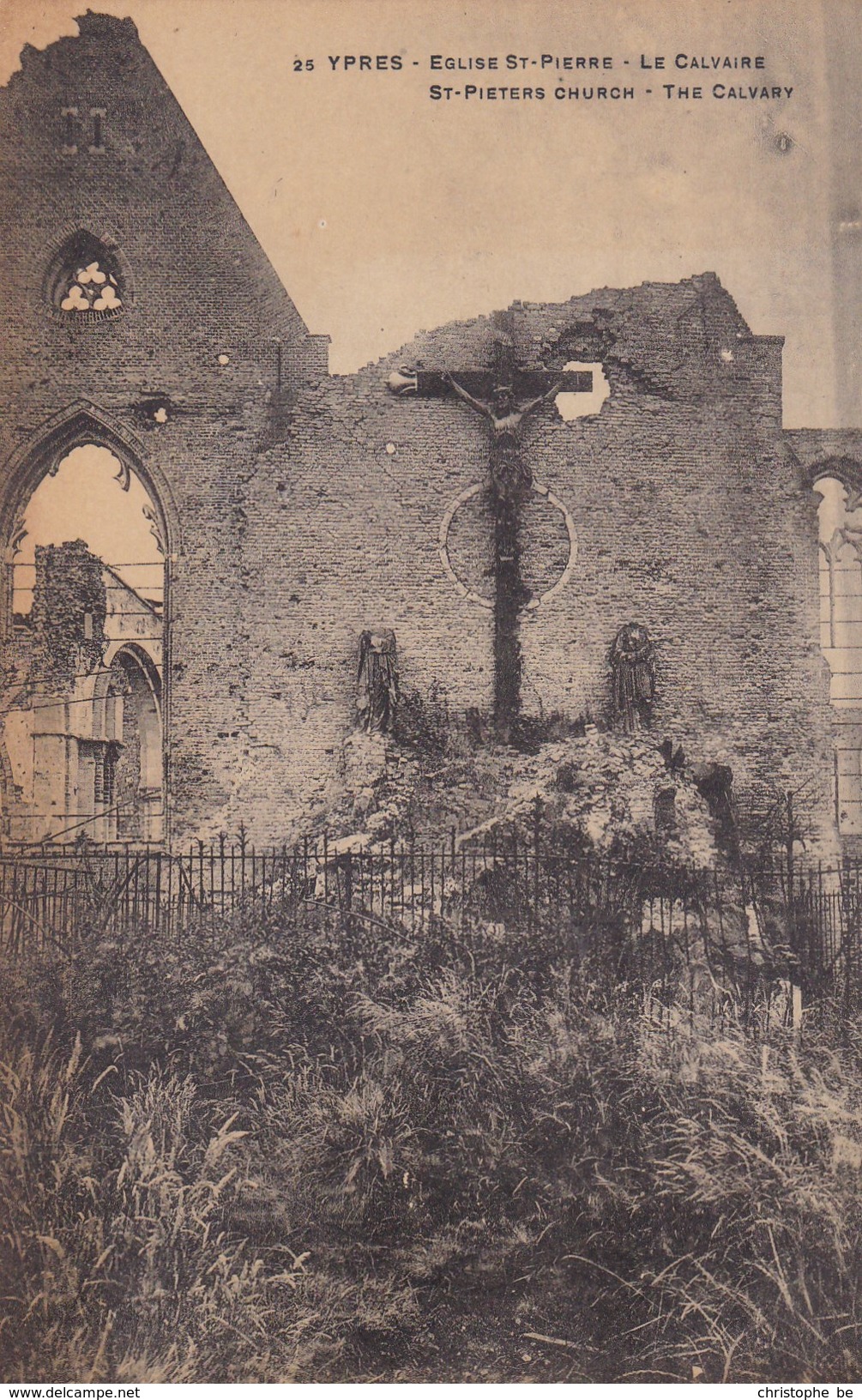 Ieper, Ypres, Eglise St Pierre, Le Calvaire (pk38094) - Ieper