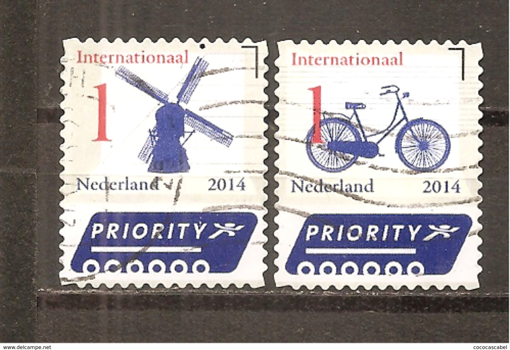 Holanda-Holland  Nº Yvert  3130-34 (Usado) (o) - Usados