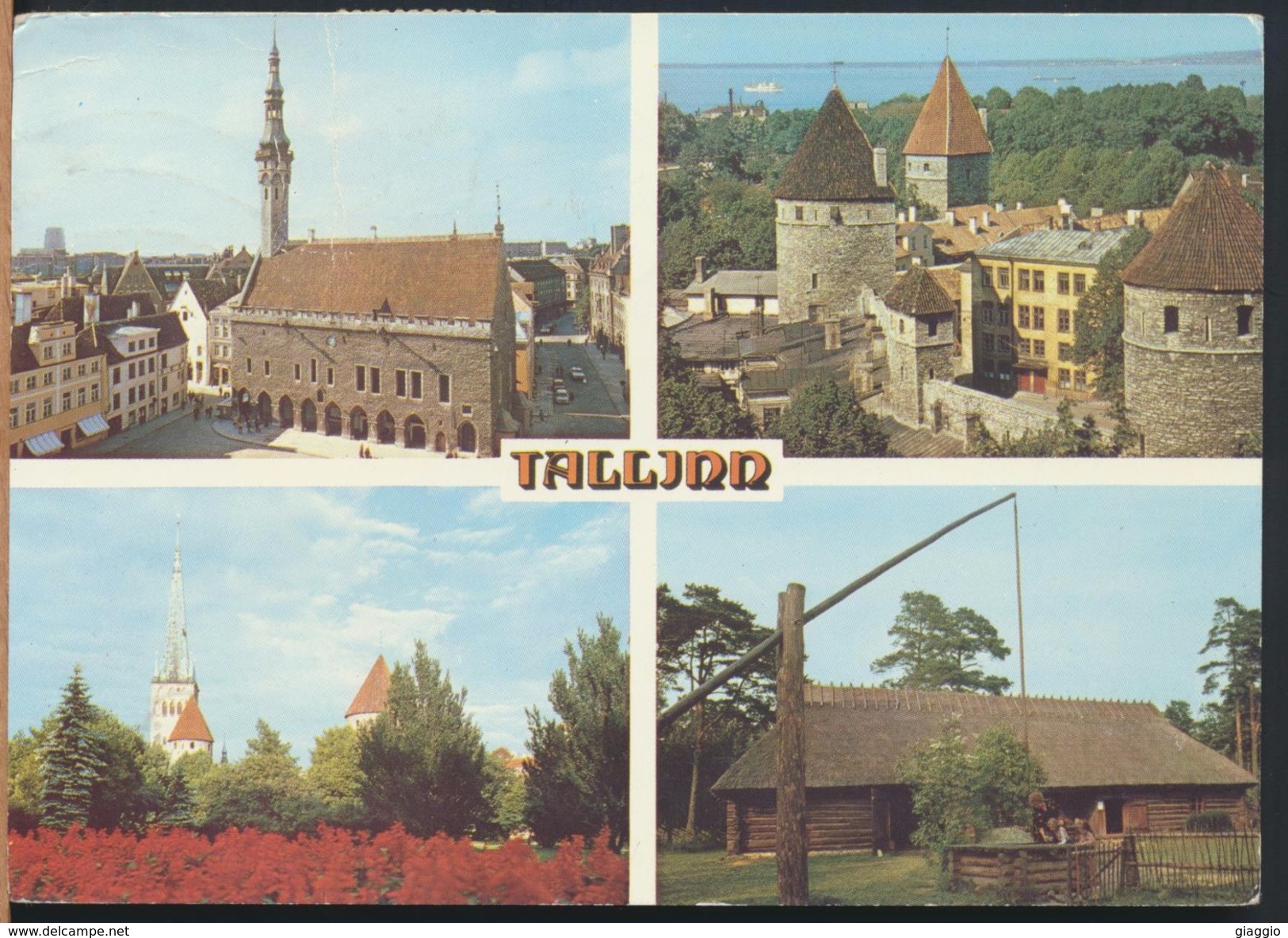 °°° 5401 - ESTONIA - TALLIN - VIEWS - 1988 With Stamps °°° - Estonia