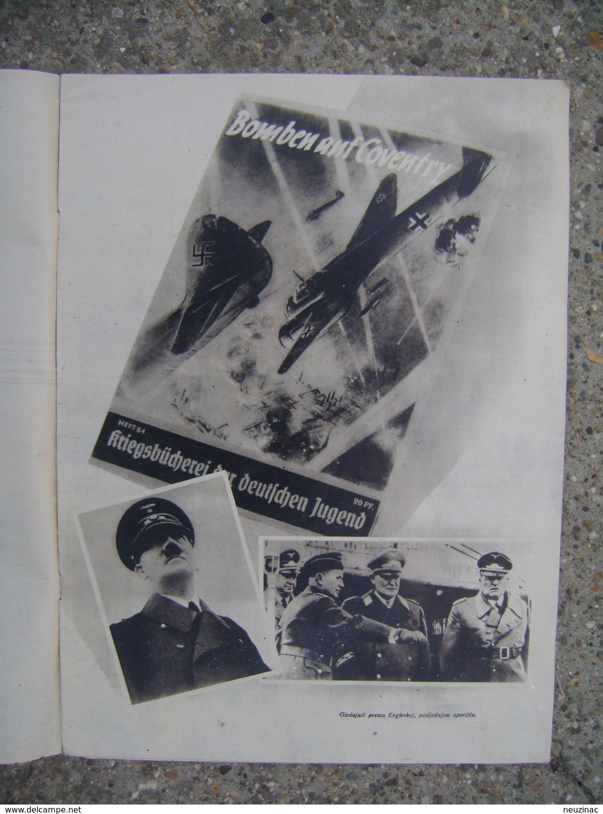 RR-WW2-United Kingdom-Germany-Yugoslavija-RAF-The Battle For Britain And A Lightning War-Propaganda-Advertising-cca 1944 - Oorlog 1939-45