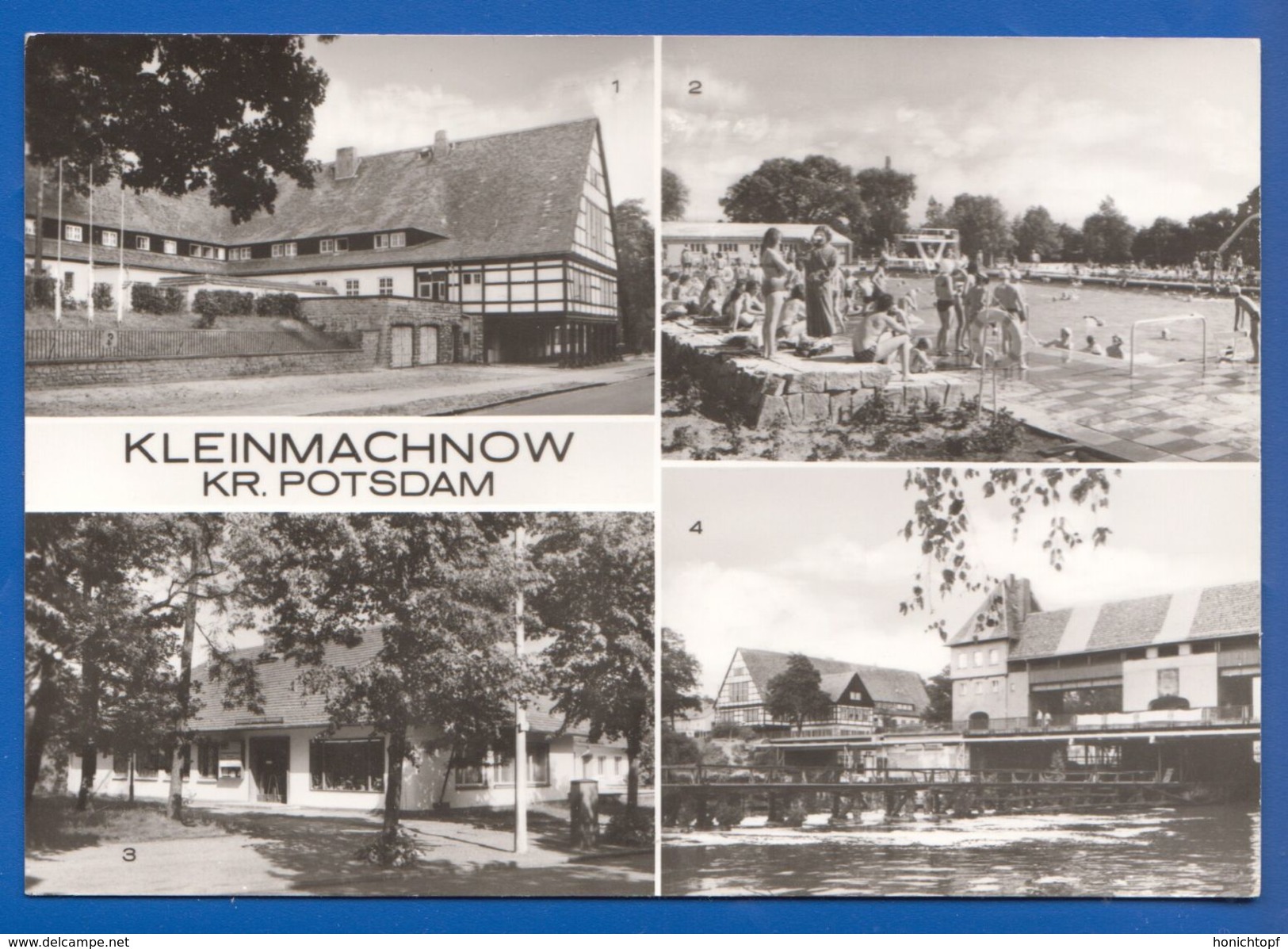 Deutschland; Kleinmachnow; Multibildkarte - Kleinmachnow