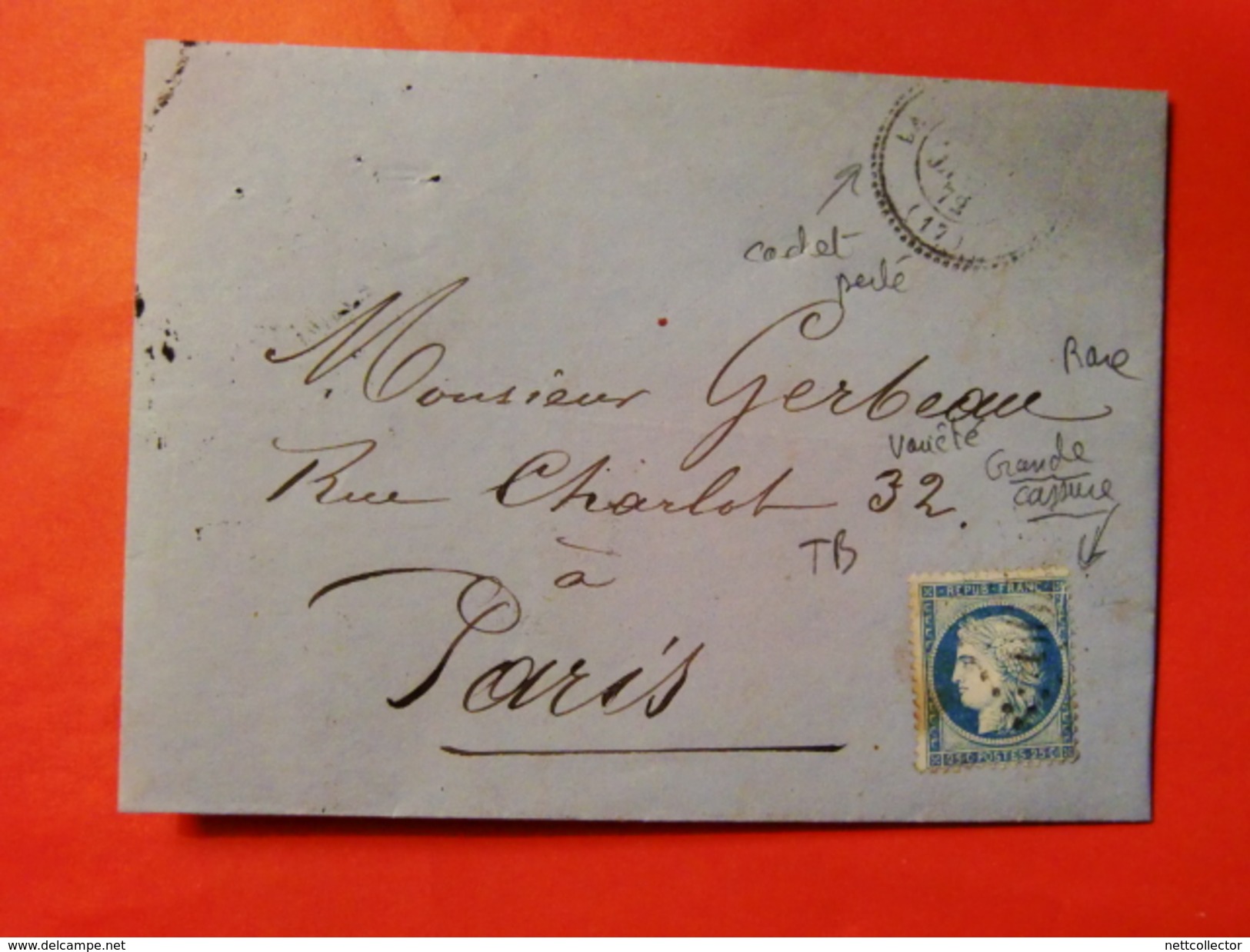 FRANCE 50 LETTRES  RARES 1852/1899 / COLLECTION SPECIALISEE MAJ TTB