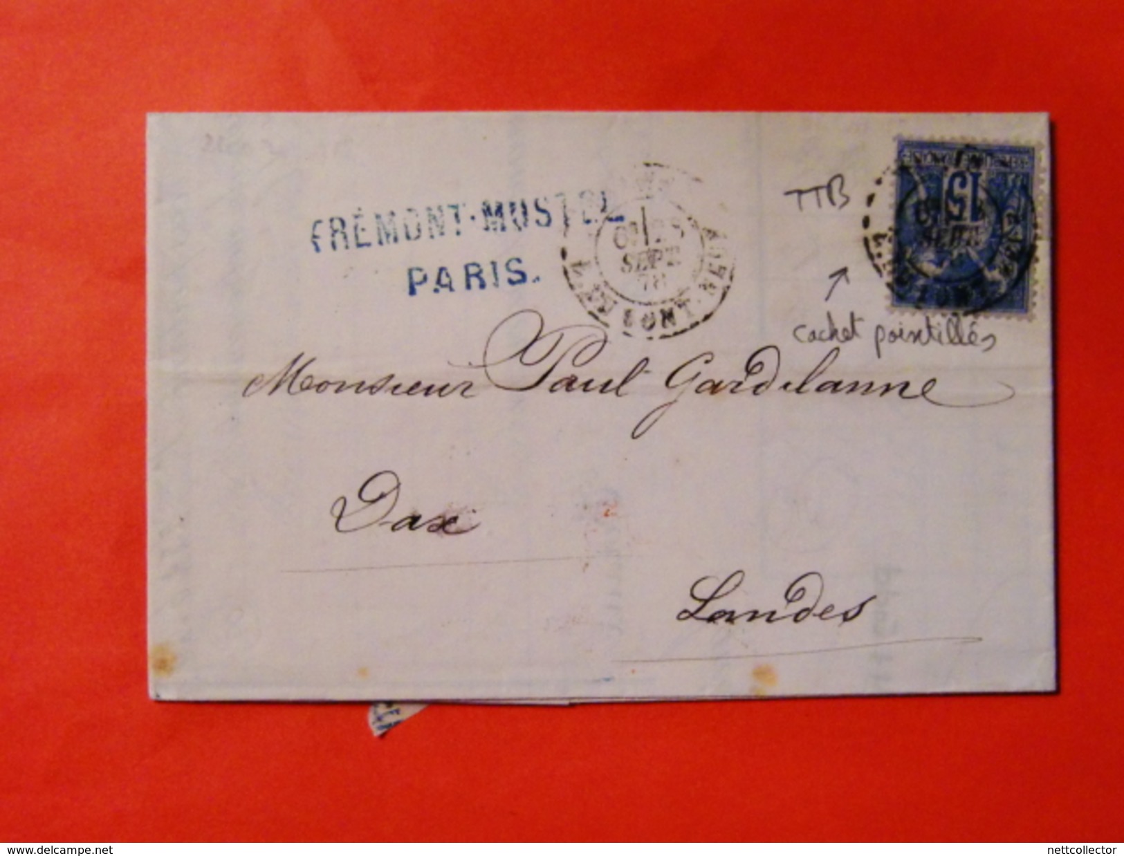 FRANCE 50 LETTRES  RARES 1852/1899 / COLLECTION SPECIALISEE MAJ TTB