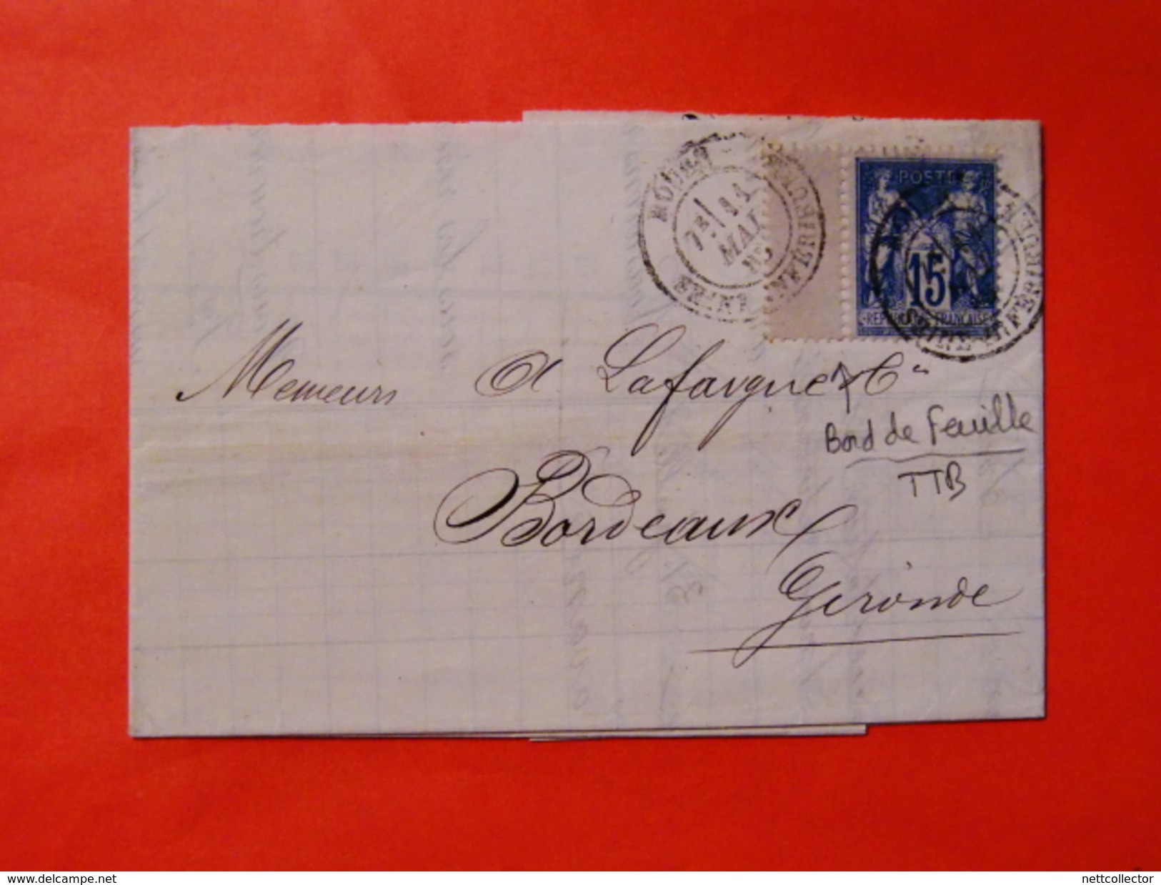 FRANCE 50 LETTRES  RARES 1852/1899 / COLLECTION SPECIALISEE MAJ TTB