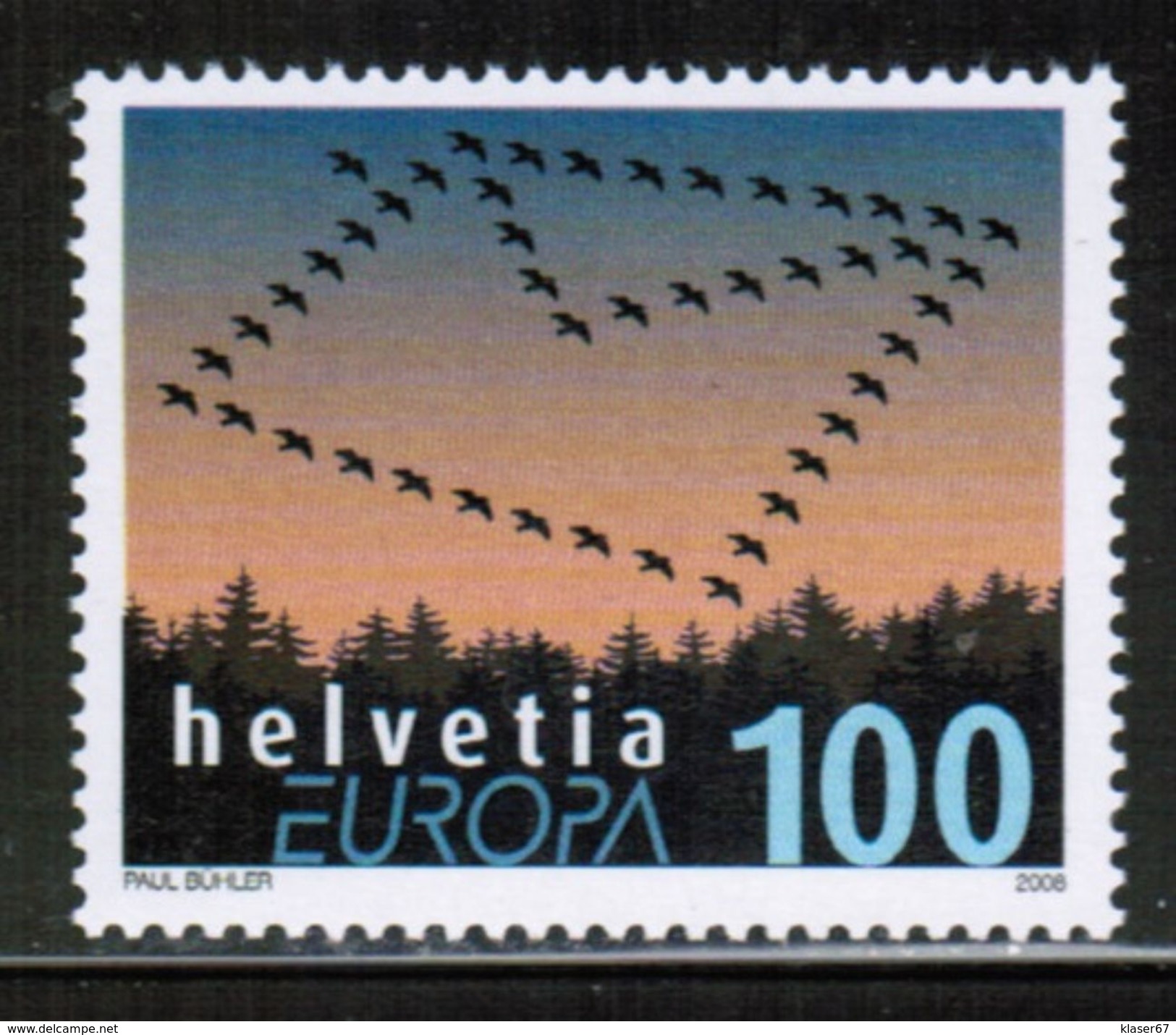 CH 2008 MI 2065 MNH ** - Unused Stamps