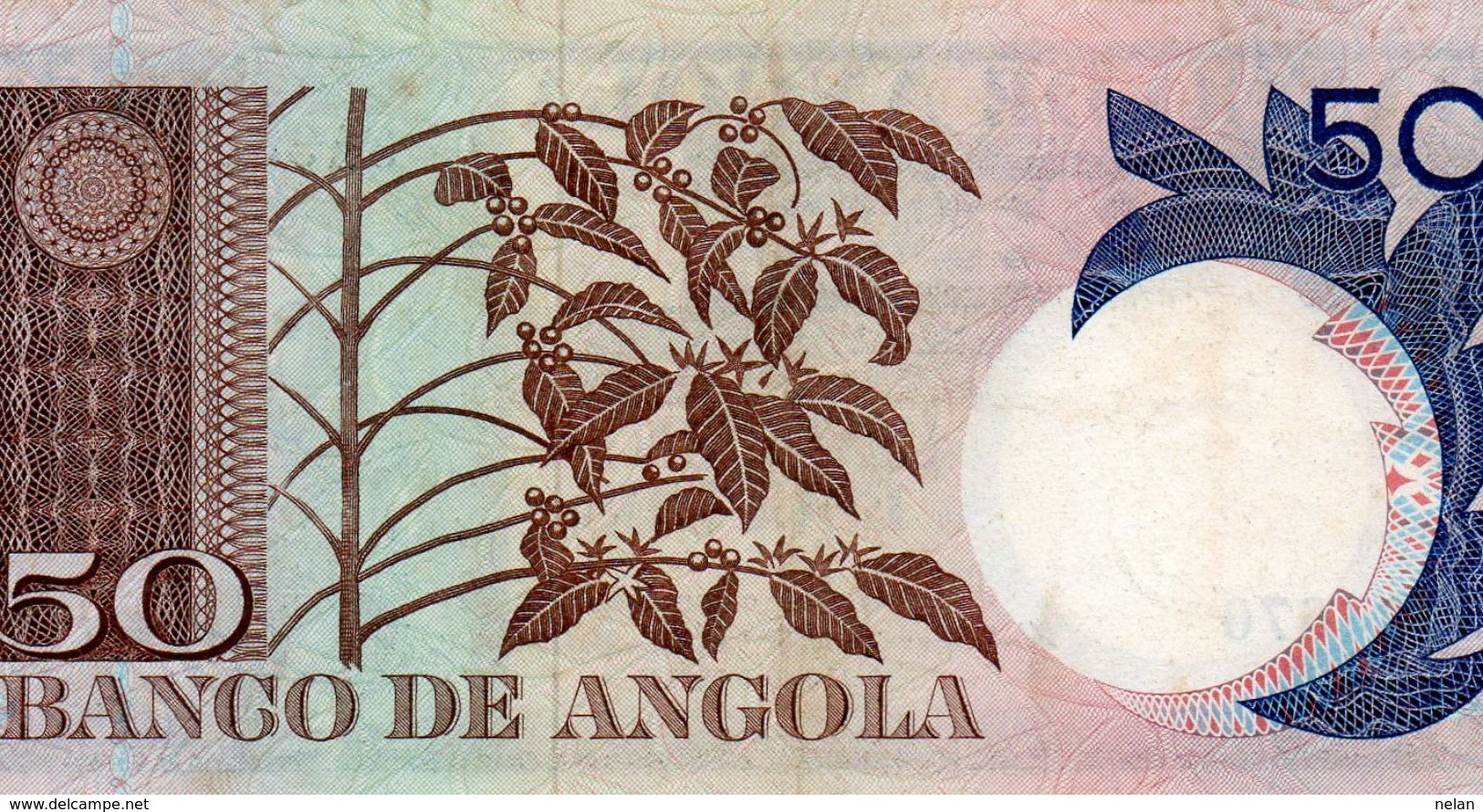 BANCONOTA ANGOLA-50 ESCUDOS -1973 P-105 - Angola