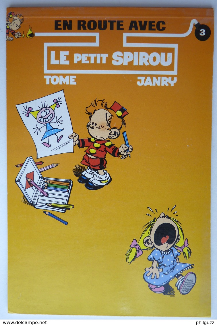 LOT 3 ALBUMS BD LE PETIT SPIROU FINA TOMES 1 à 3 Série Complète TOME JANRY 1996 Album - Petit Spirou, Le