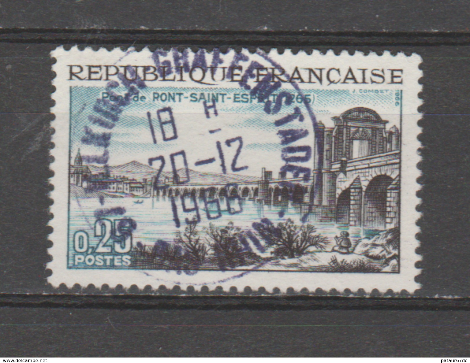 FRANCE / 1966 / Y&T N° 1481 - Oblitération Du 20/12/1966. SUPERBE ! - Oblitérés
