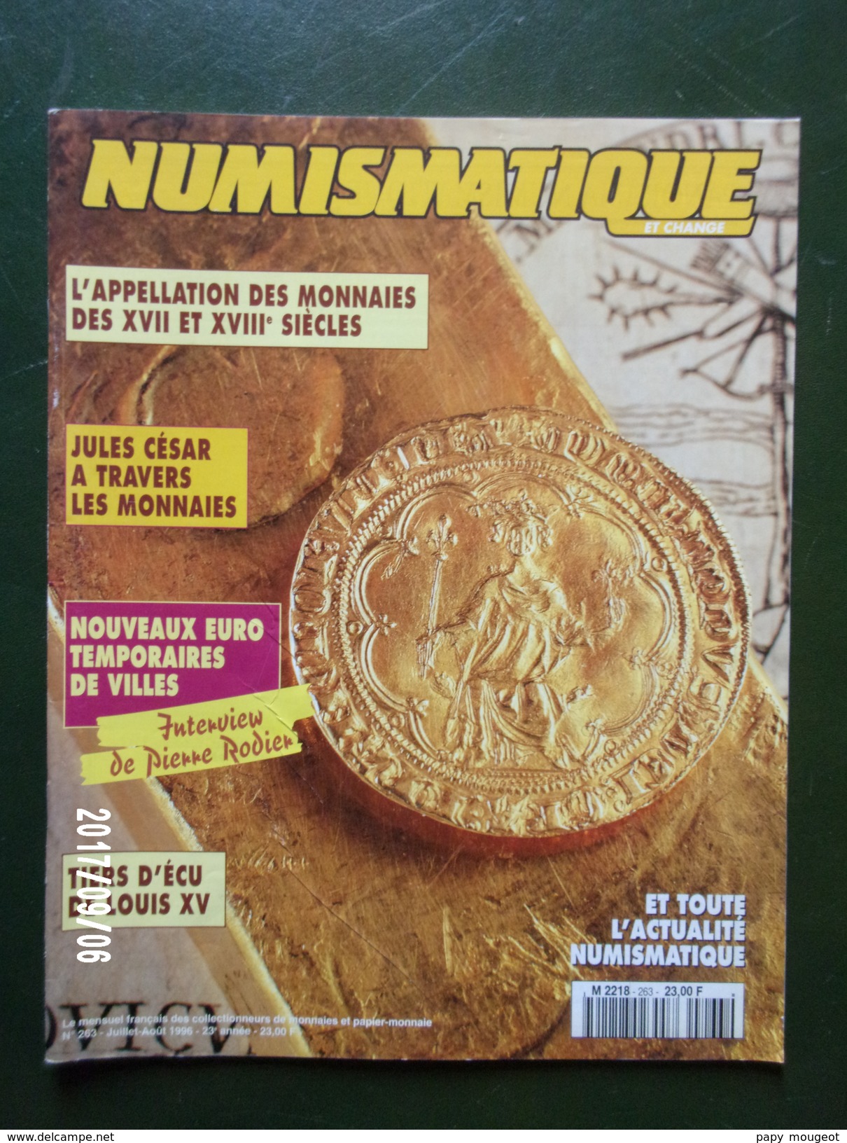 Numismatique - French