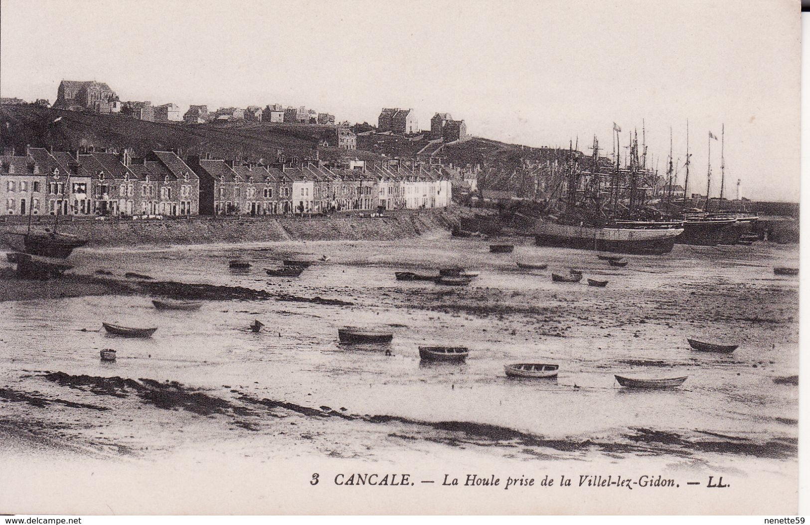 35 CANCALE - La Houle Prise De La Villel Lez Gidon ( Ceci N'est Pas Une Reproduction ) - Cancale