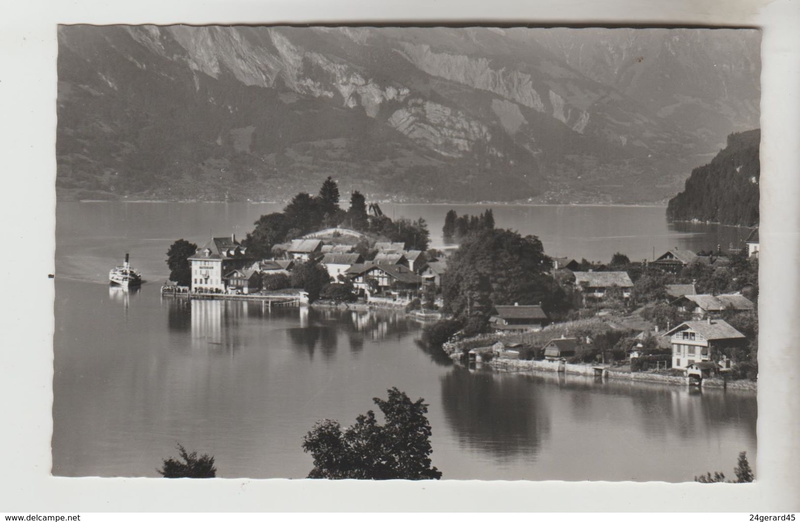 2 CPSM ISELTWALD (Suisse-Berne) - Vue Générale - Iseltwald