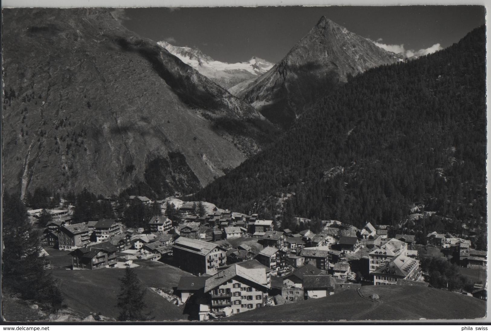 Saas-Fee - Portjengrat Und Almagellhorn - Photo: Klopfenstein  No. 47057 - Saas-Almagell