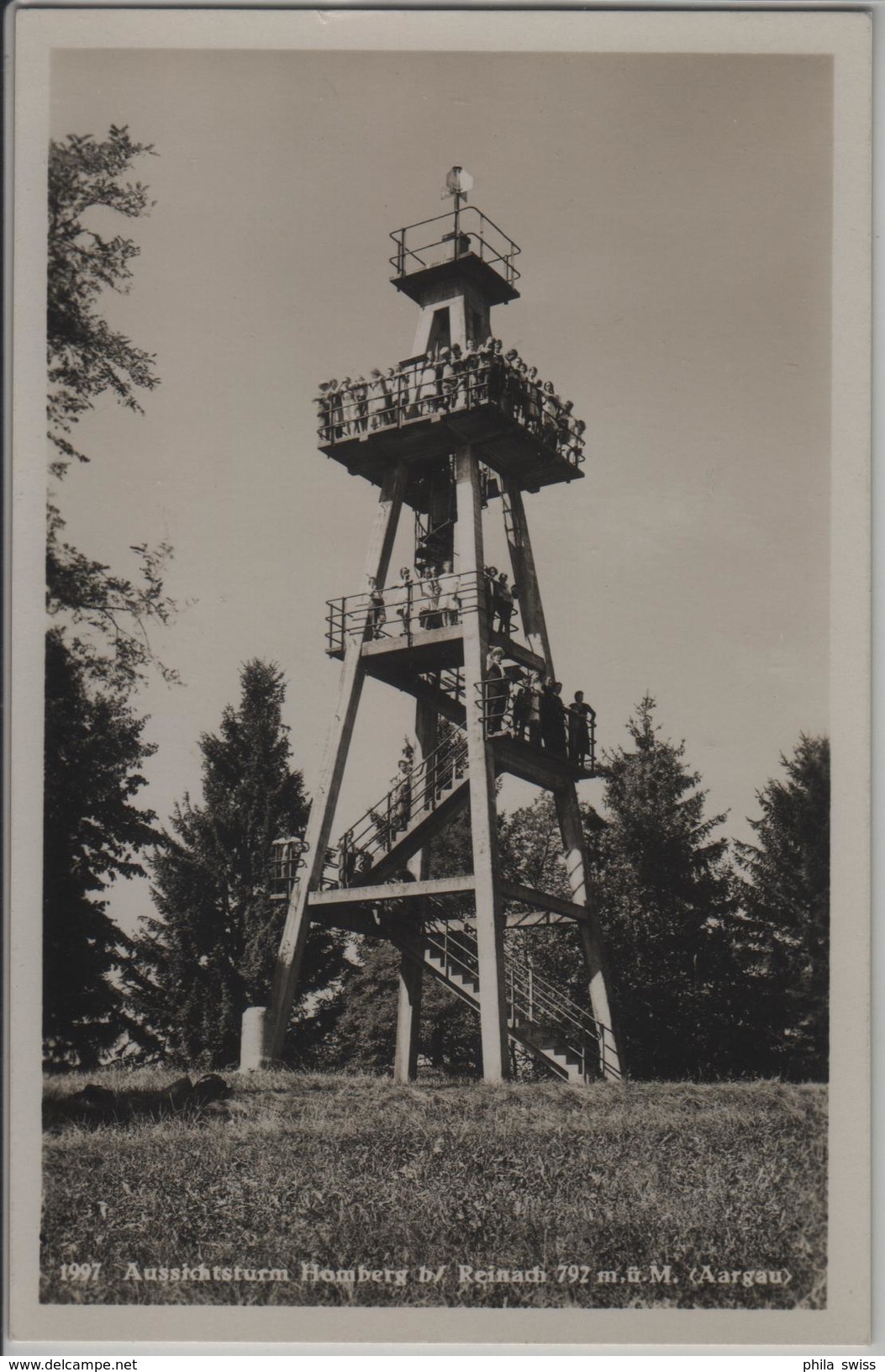 Aussichtsturm Homberg Bei Reinach Aargau - Animee - Photo: Globetrotter - Reinach