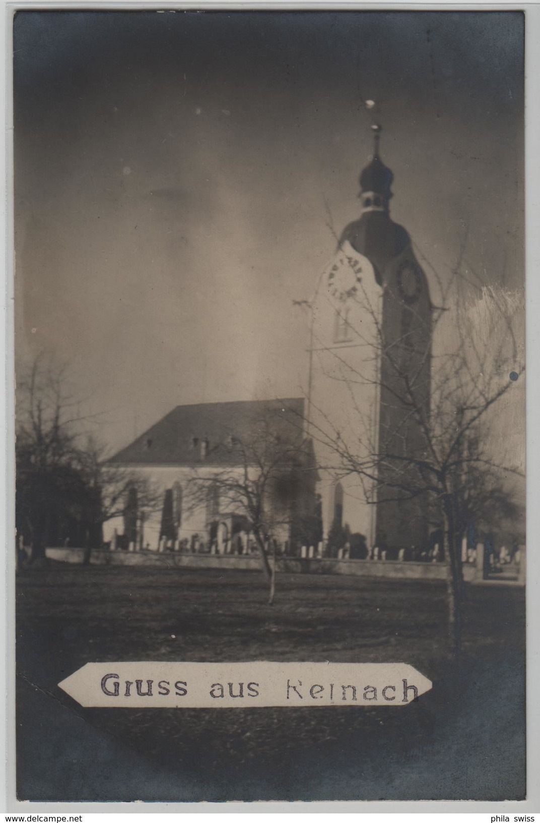 Gruss Aus Reinach Aargau - Kirche - Reinach