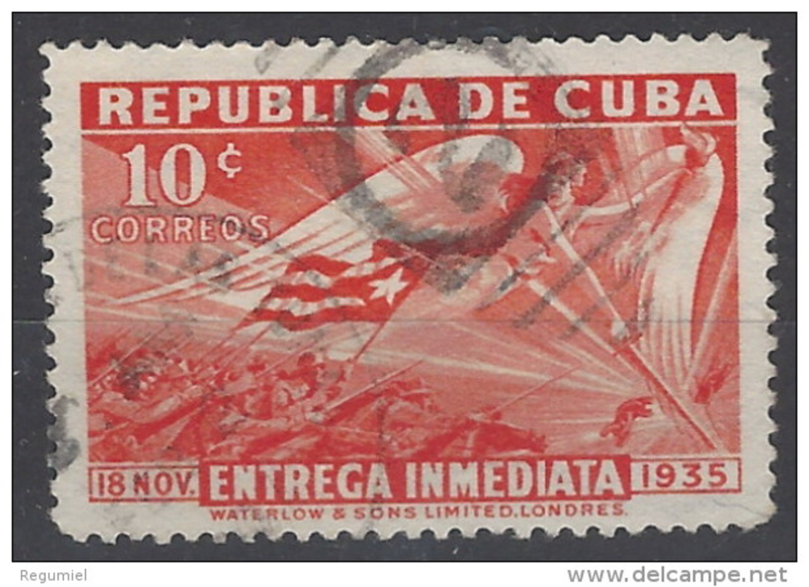 Cuba Expres U 07 (o) Usado. 1936 - Francobolli Per Espresso