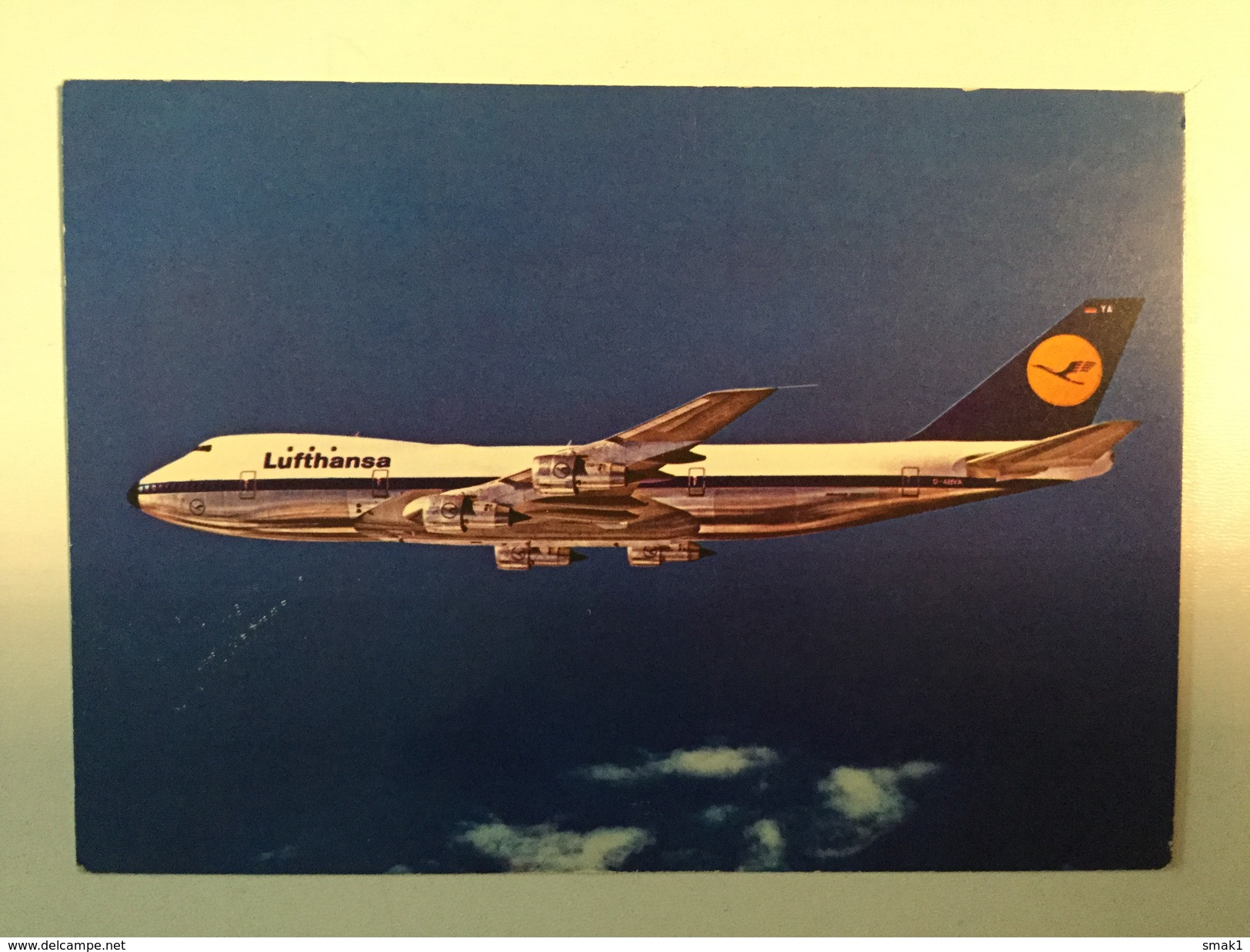 AK  PLANE  AIRPLANE   LUFTHANSA   BOEING JET 747 - 1946-....: Moderne