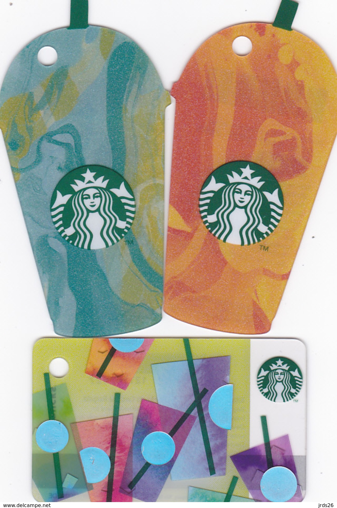 3 Gift Cards  - - -  Germany  - - -  Starbucks - Gift Cards