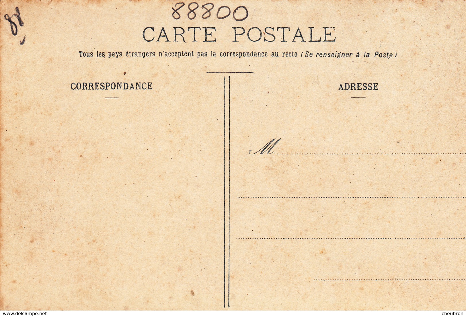 88. MONTHUREUX LE SEC .CPA . VUE GÉNÉRALE. ESLEY A L'ARRIÉRÉ PLAN - Monthureux Sur Saone