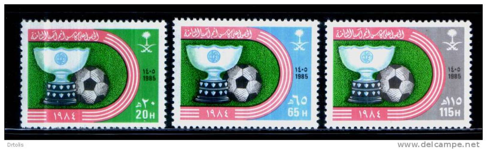 SAUDI ARABIA / SPORT /  FOOTBALL / ASIAN FOOTBALL CUP CHAMPIONSHIP / MNH / VF - Coppa Delle Nazioni Asiatiche (AFC)