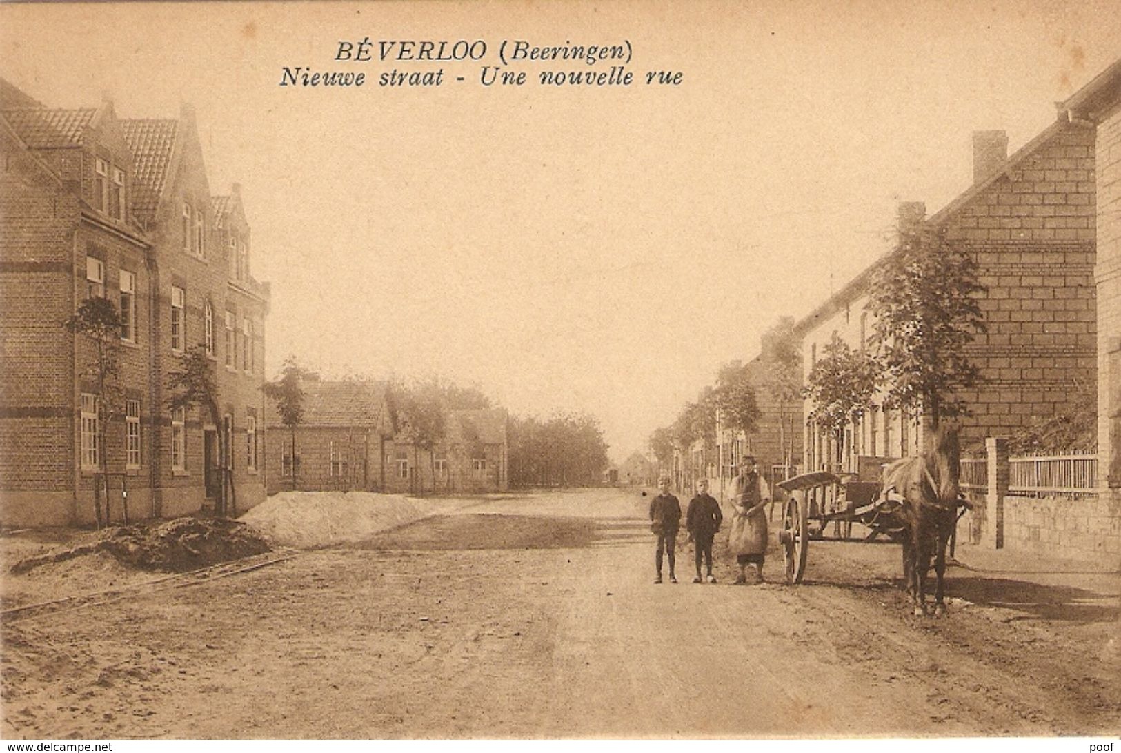 Beverloo / Beverlo : Nieuwe Straat ( Paardekar) - Beringen