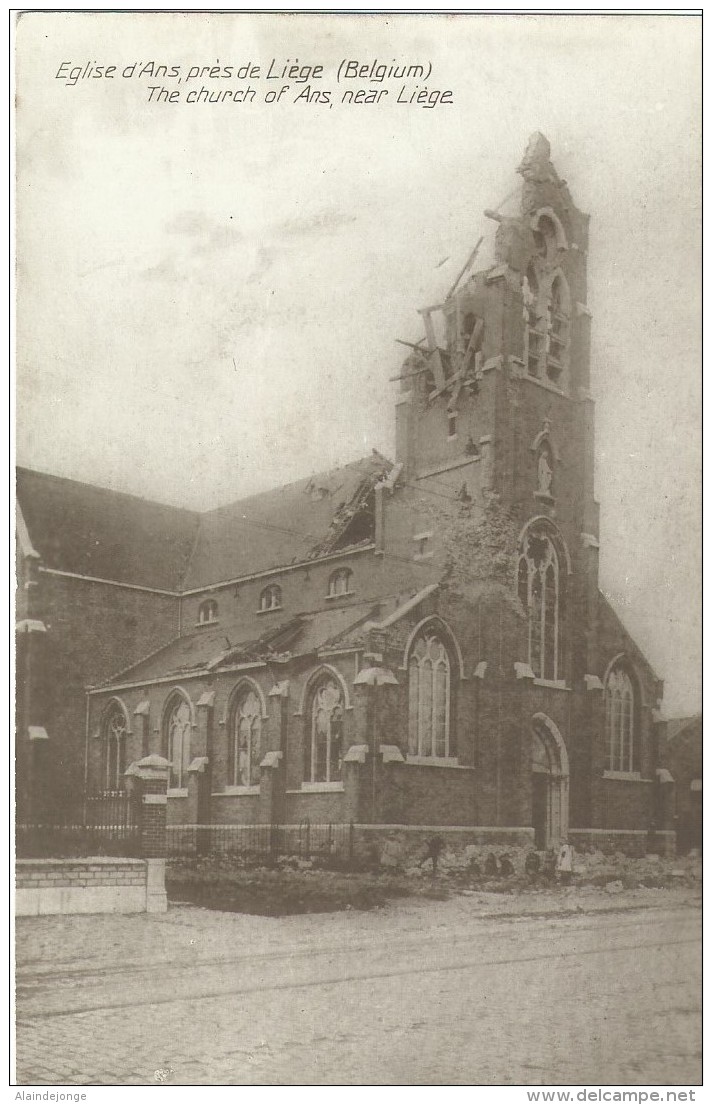 Ans Eglise D'Ans Près De Liège The Church Of Ans Near Liège - Ans