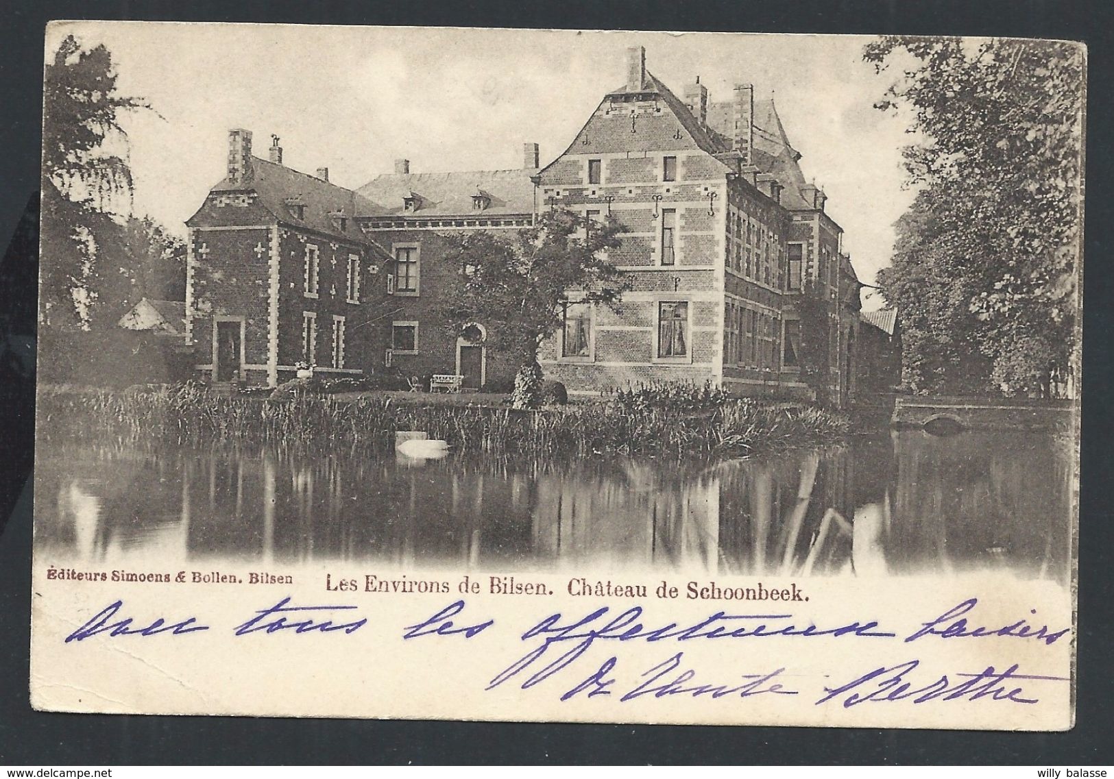 +++ CPA - Les Environs De BILZEN - Château De SCHOONBEEK    // - Bilzen