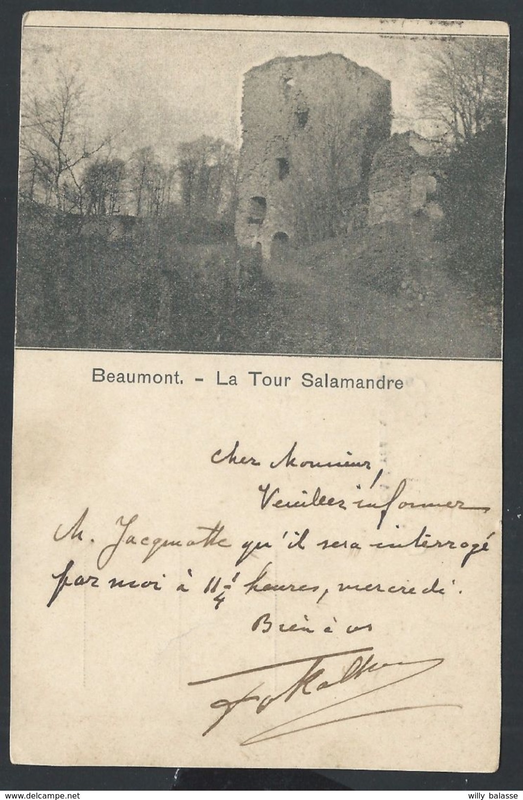 +++ CPA - BEAUMONT - La Tour Salamandre   // - Beaumont