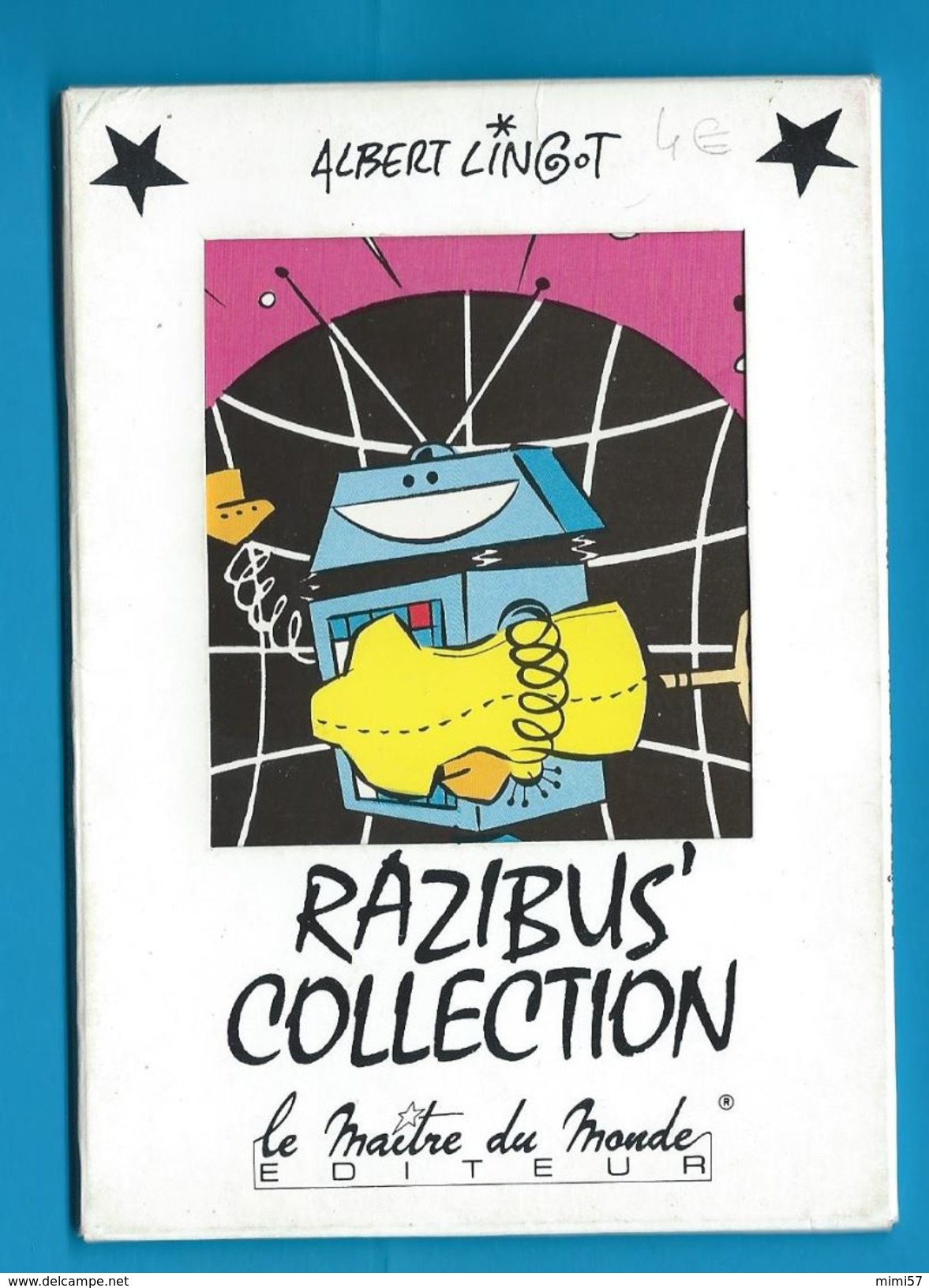 Lot 7 Cartes Sous Pochette - Albert LINGOT - Razibus Collection - Autres & Non Classés