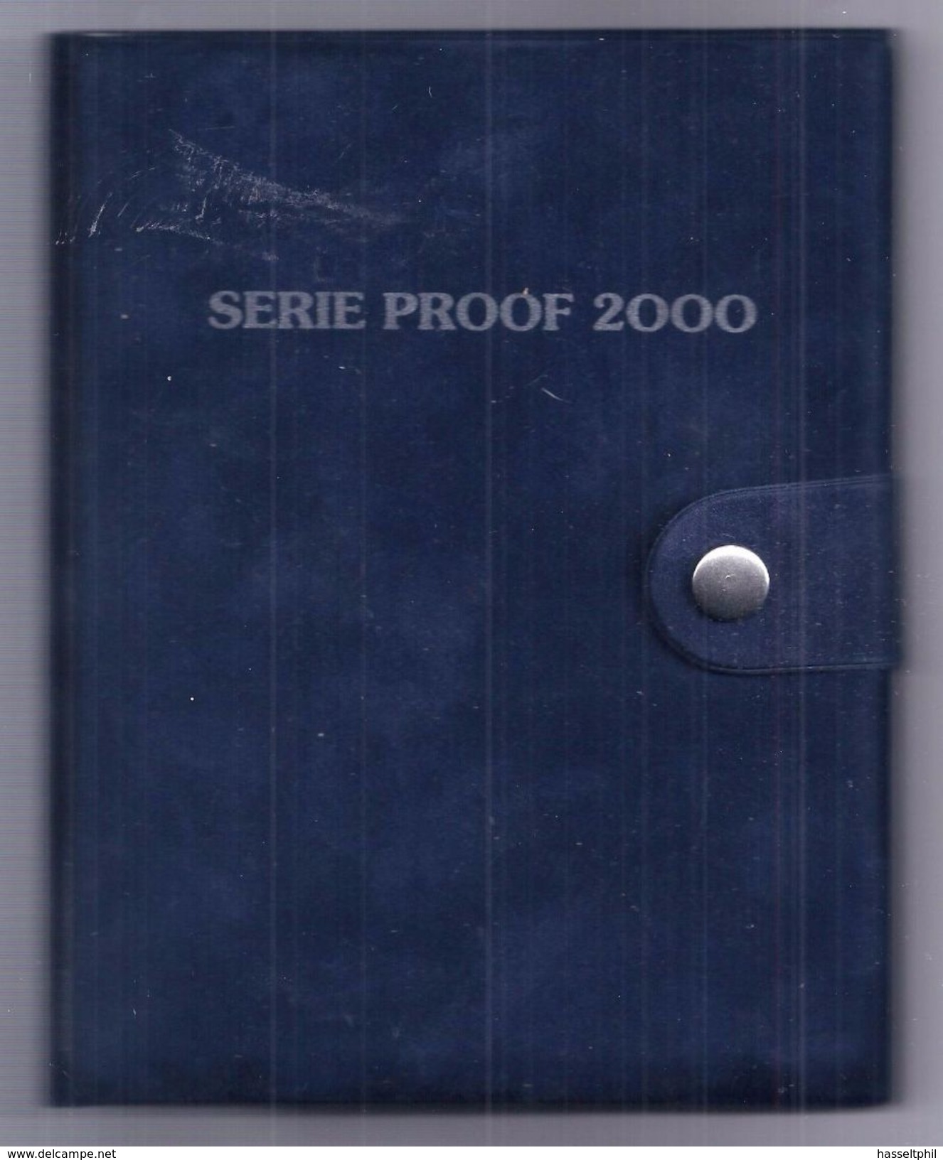 PROOF- Muntenset 2000 In Blauwe Verpakking - MEDAILLESLAG - M/PS9 - FDC, BU, BE & Coffrets
