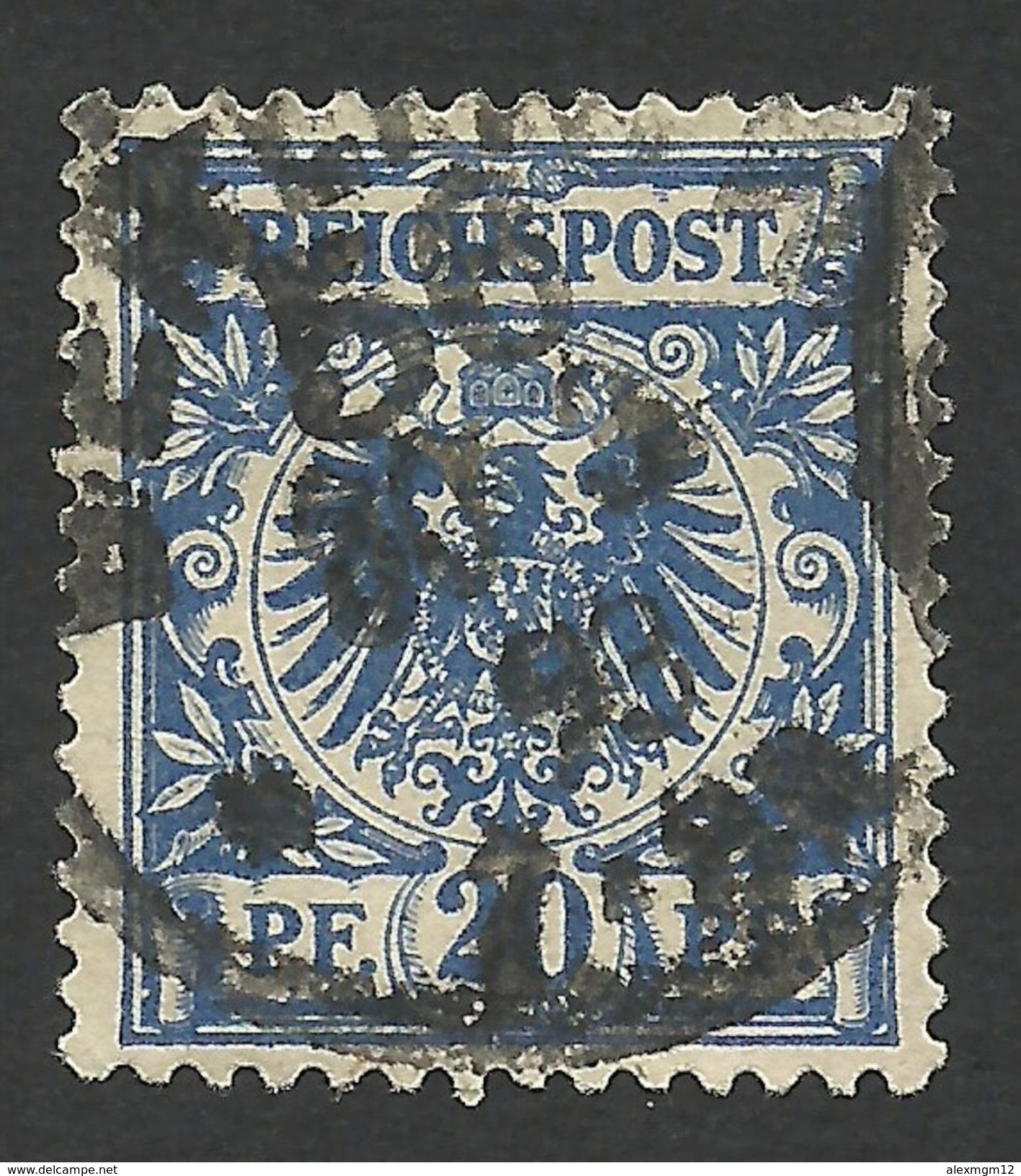 Germany, 20 Pf. 1889, Sc # 49, Mi # 48, Used, Berlin - Used Stamps