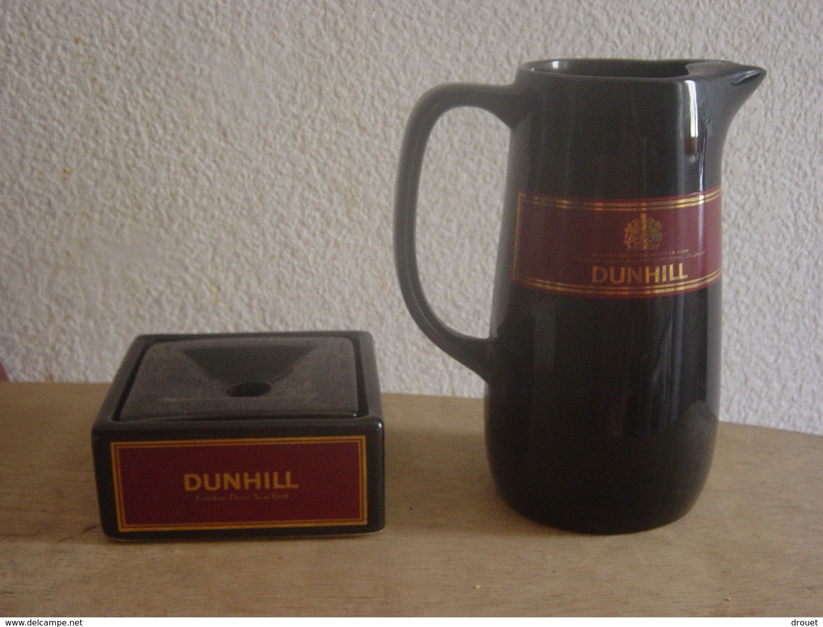 DUNHILL - PICHET ET CENDRIER - Objets Publicitaires