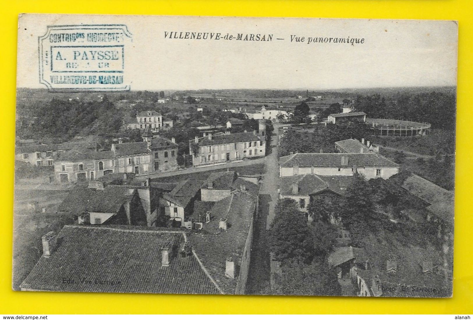 VILLENEUVE De MARSAN Vue Panoramique (Lartigue) Landes (40) - Villeneuve De Marsan