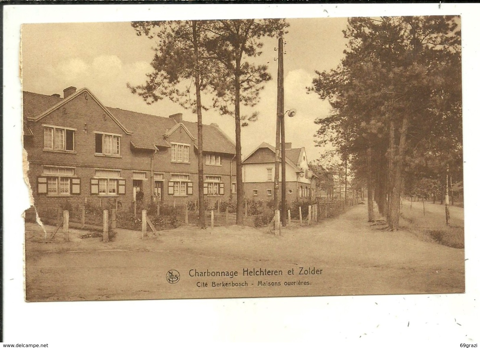 Helchteren Zolder Charbonnage Cite Berkenbosch ( Staat Zie LINKS En Ook Naar De 2de Scan ) - Heusden-Zolder