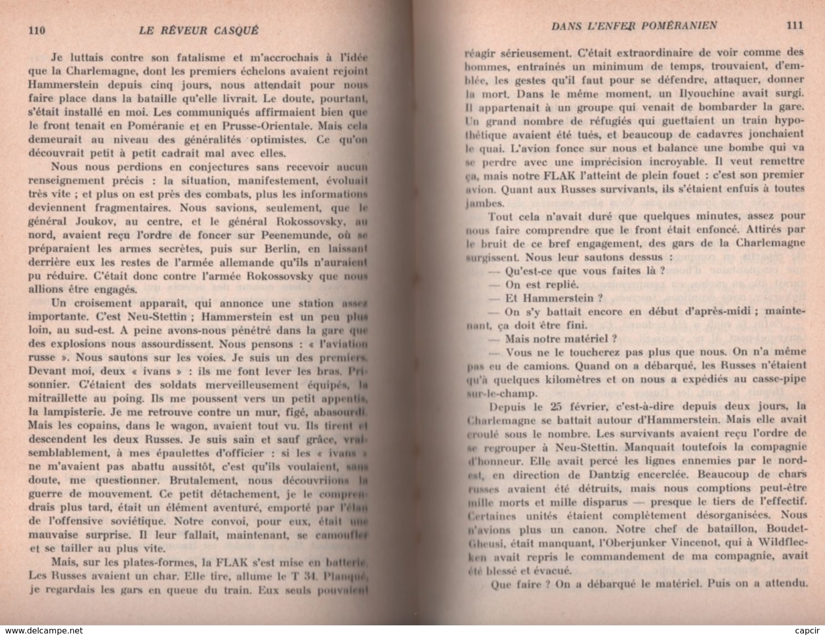 1944-45 Un Rescapé De La Division ''Charlemagne'' Du Front De L'est à La Prison De Clairvaux (3 Scannes) - 1939-45