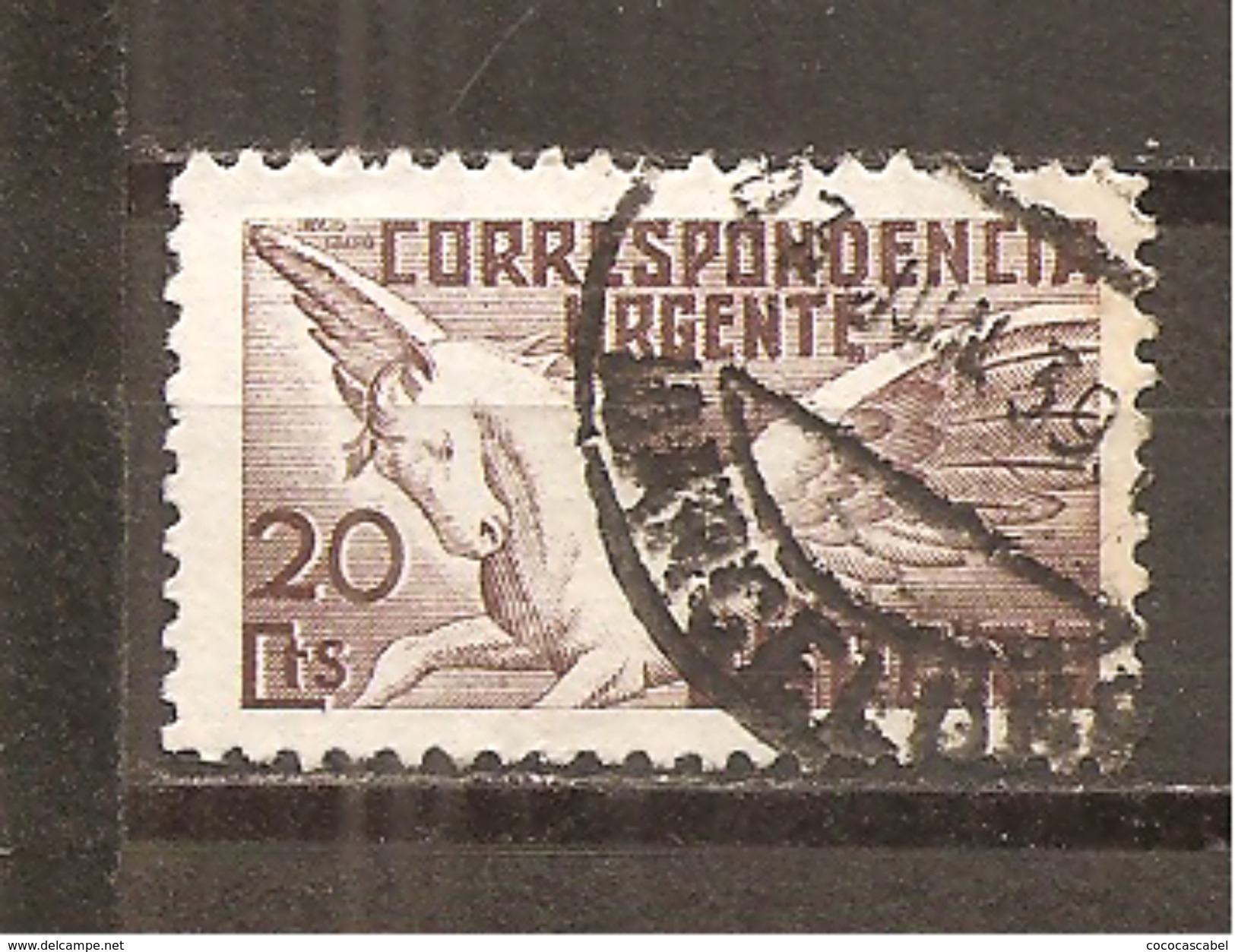 España/Spain-(usado) - Edifil  861 - Yvert Urgente 25a (o) - Special Delivery