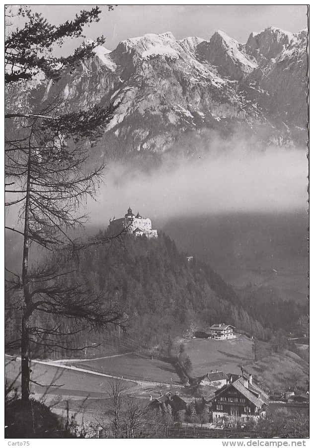 Autriche - Burg Hohenwerfen G. D. Tennengebirge - Werfen