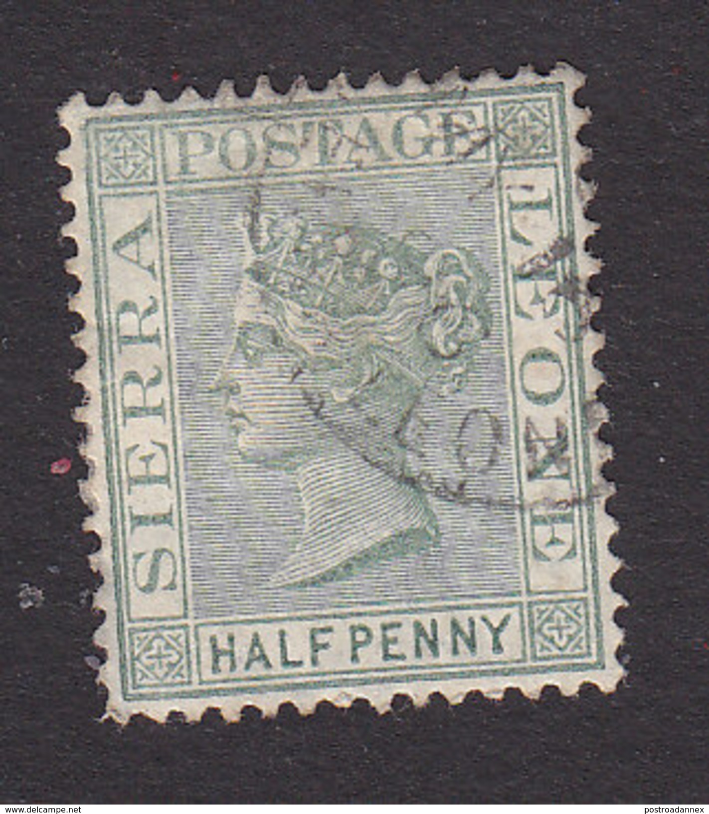 Sierra Leone, Scott #22, Used, Queen Victoria, Issued 1883 - Sierra Leone (...-1960)