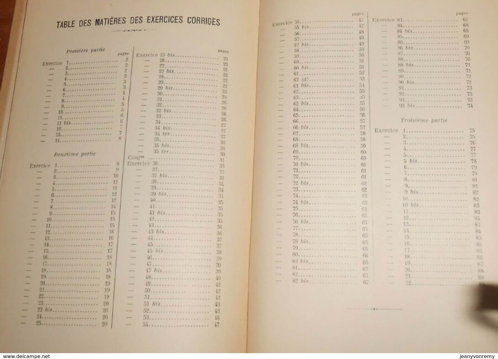 Corrigé Des Exercices Ou Livre Du Maître De L'arabe Pratique Et Commercial.  Fleury Et Soualah Mohammed. 1935. - Autres & Non Classés