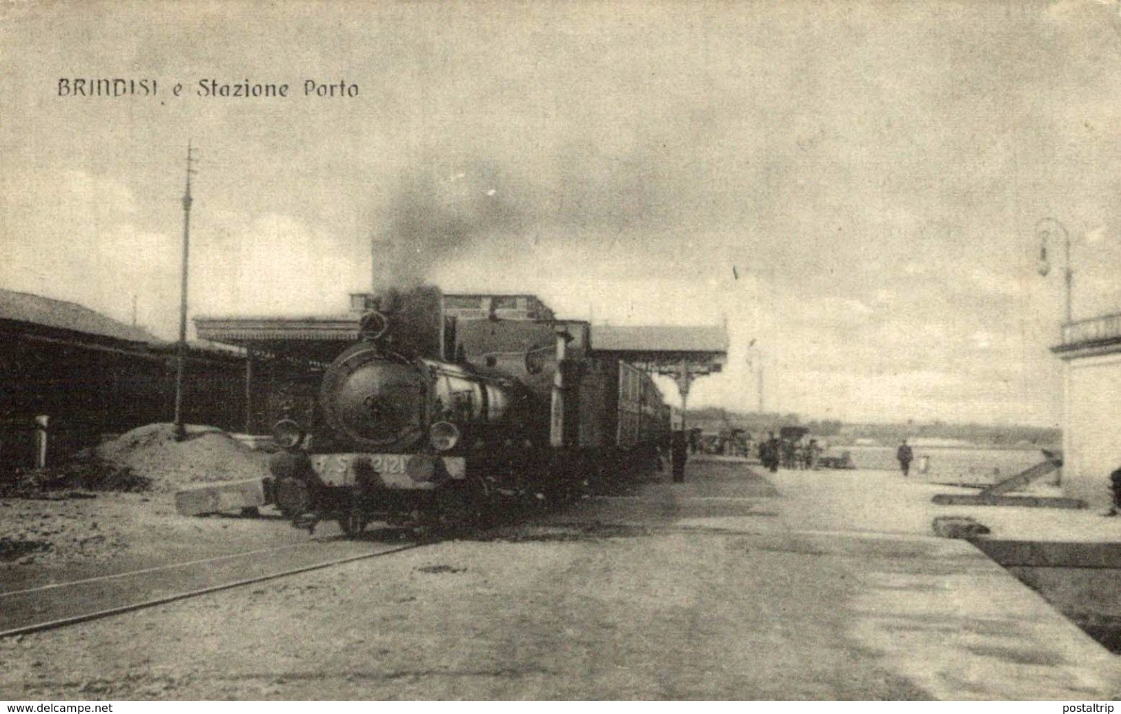 BRINDISI, Stazione Porto. RAILWAY - Brindisi