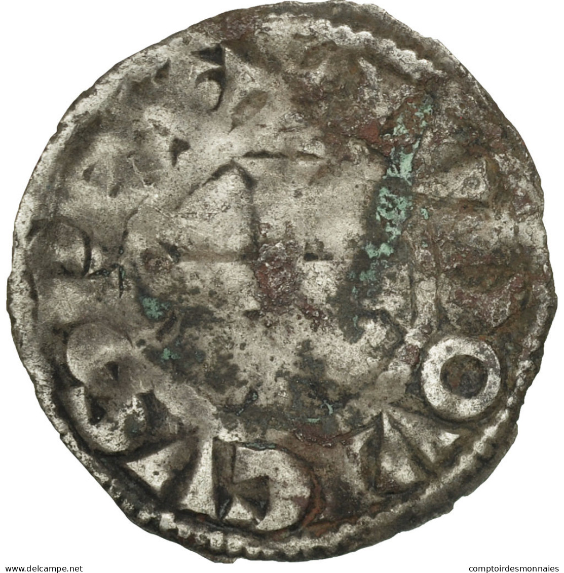 Monnaie, France, Denier Tournois, TB, Billon, Duplessy:188 - 1223-1226 Ludwig VIII. Der Löwe