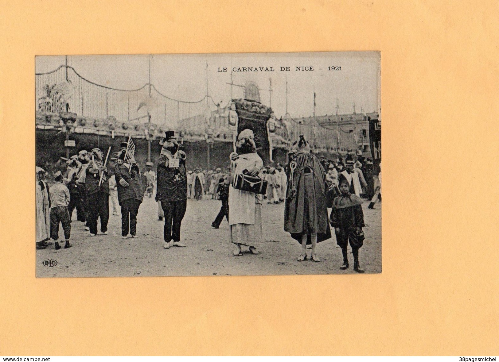 Carte Postale - D06 - Le Carnaval De NIce 1921 - Carnaval