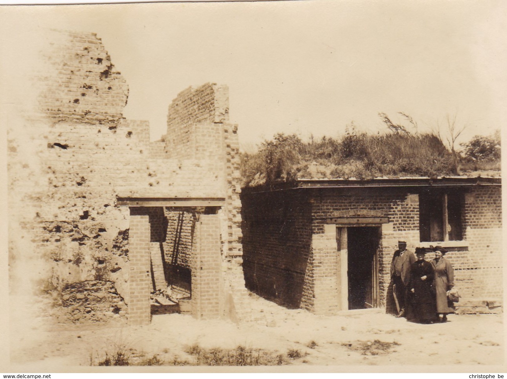 Ieper, Ypres, Originele Foto Oorlogsschade, Ruines, Ruins (pk38124) - Ieper