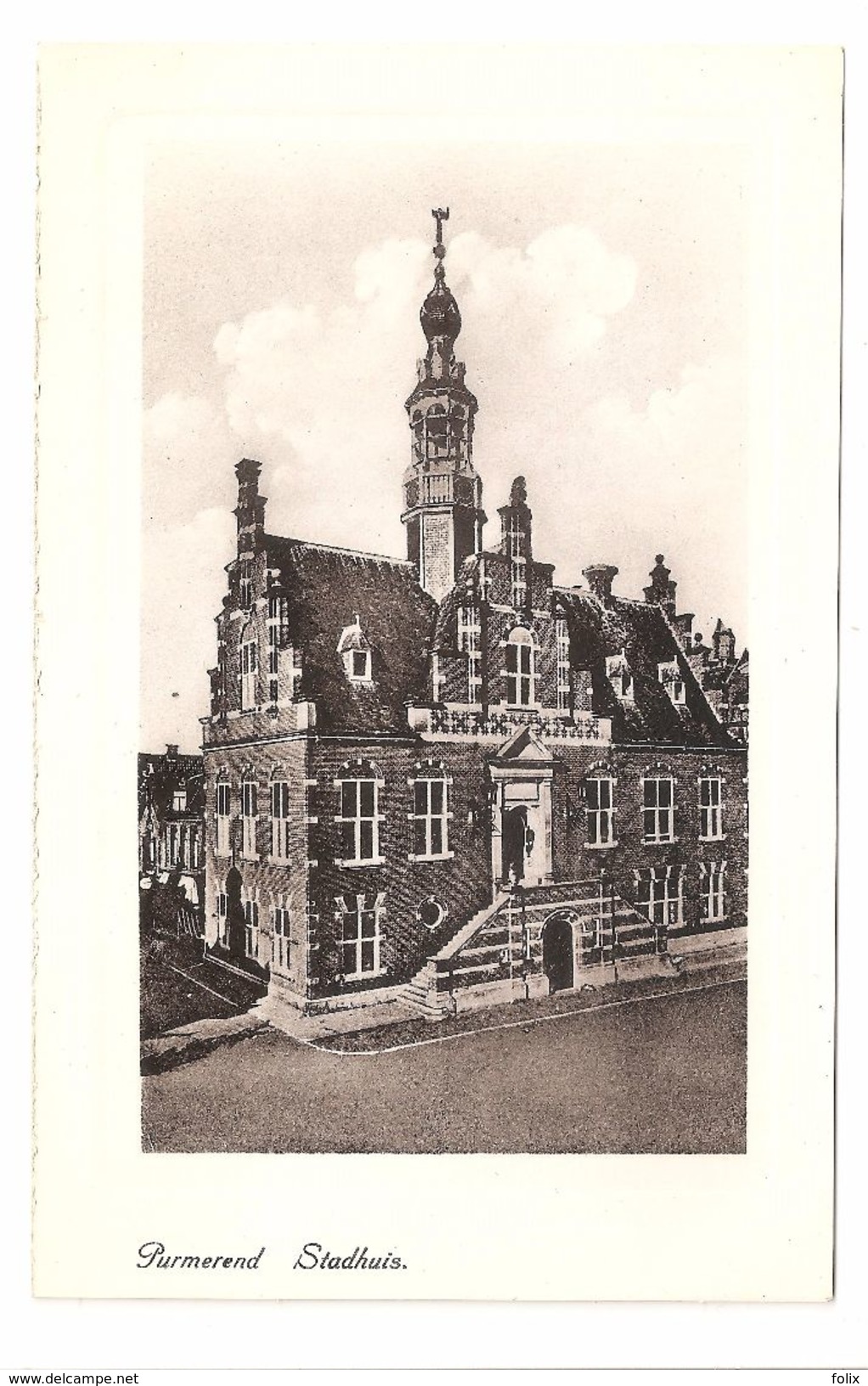 Purmerend - Stadhuis - Gewafeld - Nieuwstaat - Purmerend