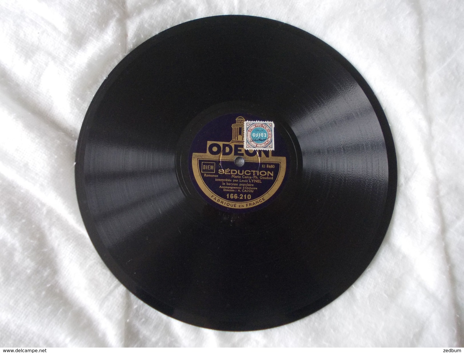 78T - Conchita Et Séduction Par Louis Lynel - 78 Rpm - Gramophone Records