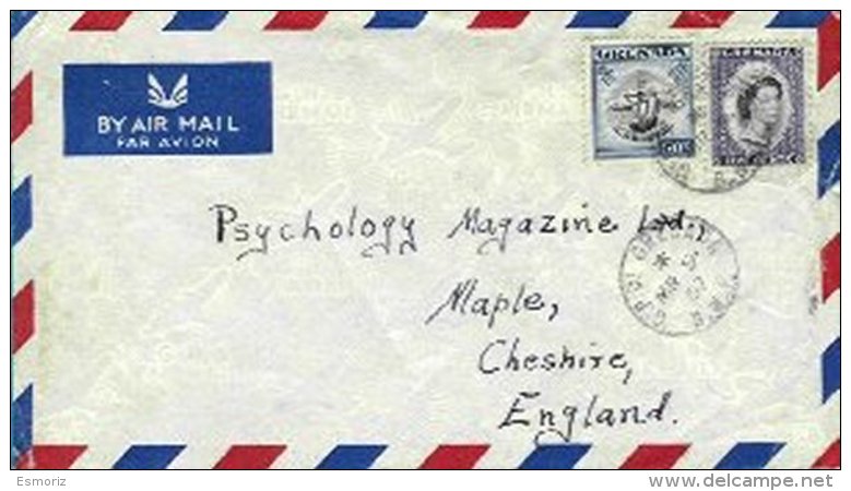 GRENADA, 1957, Carta/Cover - Grenade (1974-...)