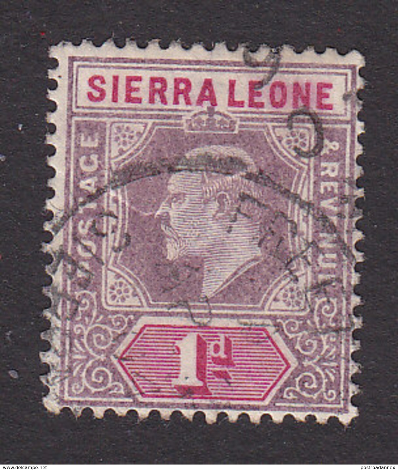 Sierra Leone, Scott #65, Used, King Edward VII, Issued 1903 - Sierra Leone (...-1960)