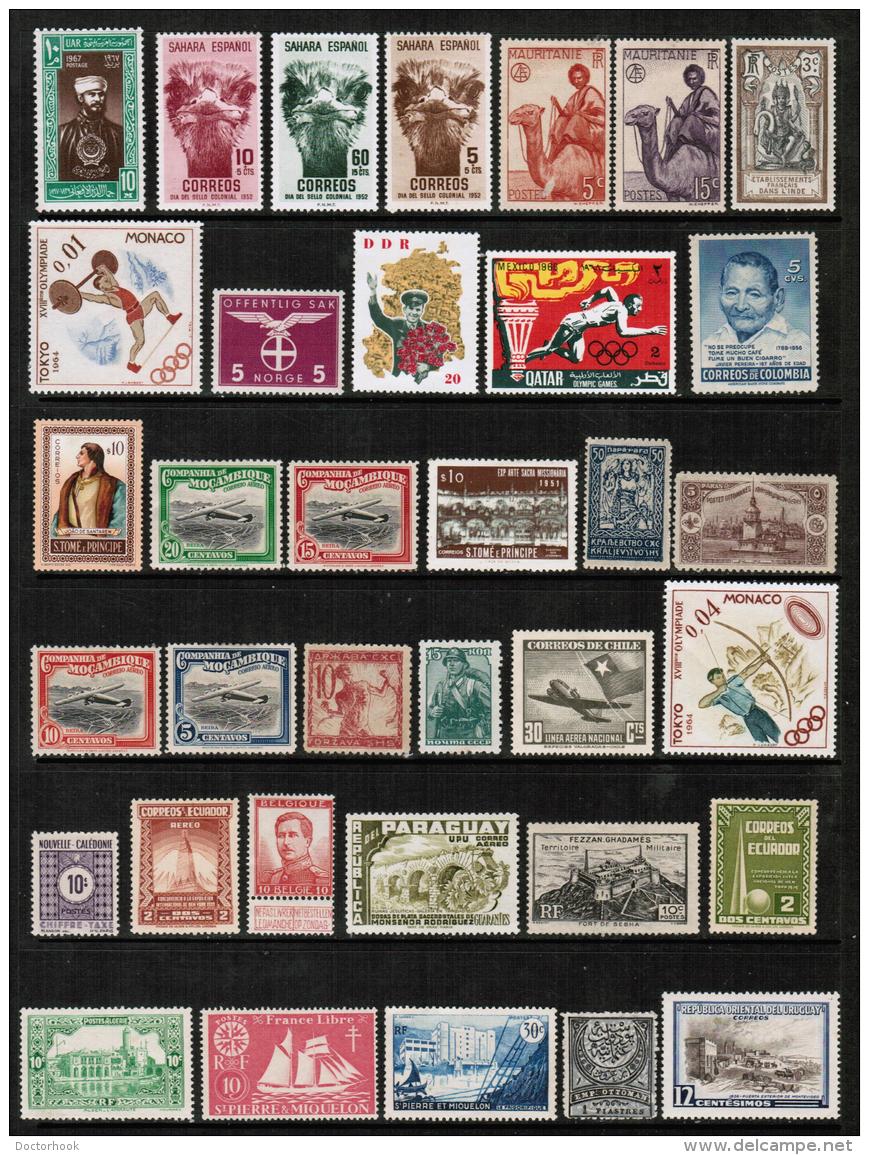 WORLDWIDE---Collection Of MINT Light Hinged/Hinged DL-365 - Collections (without Album)